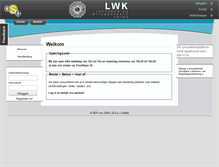 Tablet Screenshot of lwk.cursusdienst.net