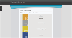 Desktop Screenshot of cursusdienst.net